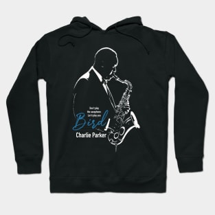 Charlie Parker silhouette Hoodie